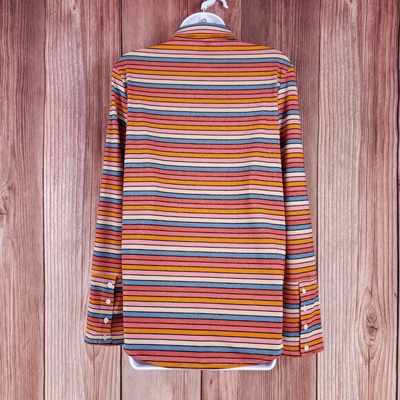 NWT Vetchy Womens Size Small Sunset Stripe Shirt & Shorts 2 Pieces Set - Picture 7 of 16